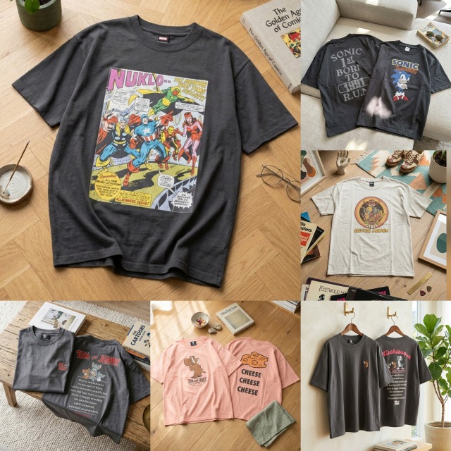 ALWAYS GOOD TIME NEW BASIC STORE�i�I�[���E�F�C�O�b�h�^�C���j���[�x�[�V�b�N�X�g�A�j�̃V���b�v�j���[�X�u�y�������߁zCHARACTER/�L�����N�^�[T�V���c�v