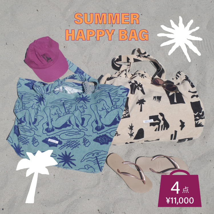 ALWAYS GOOD TIME NEW BASIC STORE�i�I�[���E�F�C�O�b�h�^�C���j���[�x�[�V�b�N�X�g�A�j�̃V���b�v�j���[�X�u�yCommon Noun�zSUMMER HAPPY BAG�v