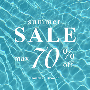 Couture brooch�i�N�`���[���u���[�`�j�̃V���b�v�j���[�X�u�ySUMMER SALE�z�v