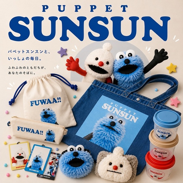 THE BAREFOOT�i�U �x�A�t�b�g�j�̃V���b�v�j���[�X�u�y PUPPET SUNSUN / �p�y�b�g�X���X�� �z COLLECTION �v