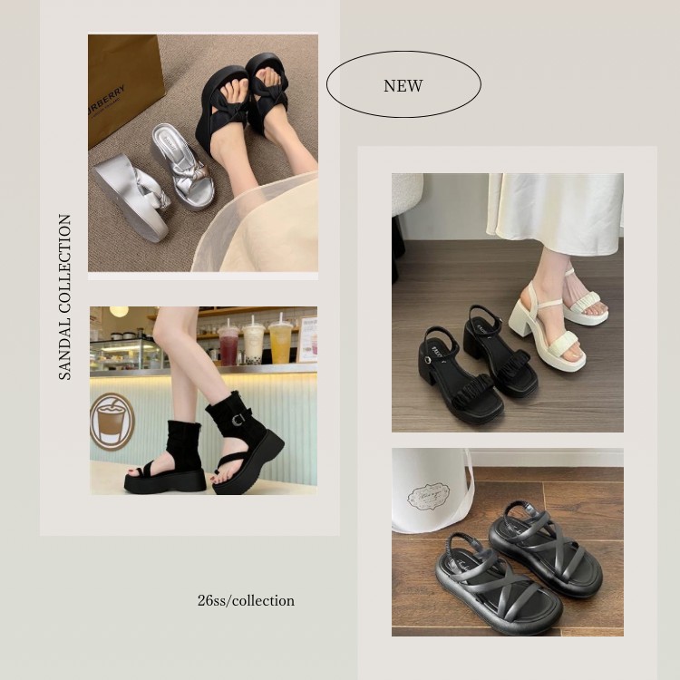 �V���b�v�ɂ��ɂ��i�V���b�v�j�R�j�R�j�̃V���b�v�j���[�X�u2026SS SANDAL COLLECTION�v
