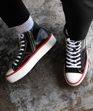 Whoop De Doo フープディドゥのトピックス 新入荷 メンズ厚底スニーカー レザースニーカーシリーズ Whoop De Doo Zozotown