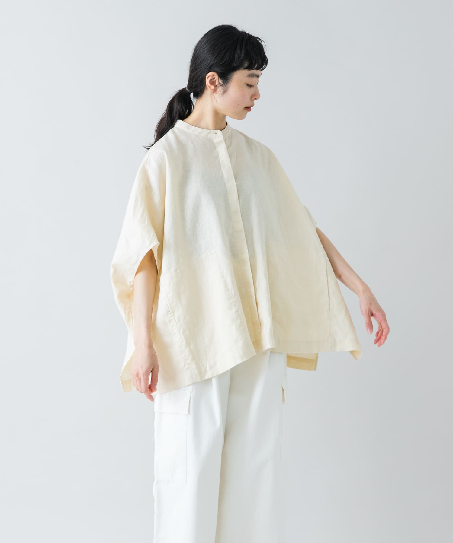 kaene カエン シフォンジレ付きオールインワン ブラック/M｜結婚