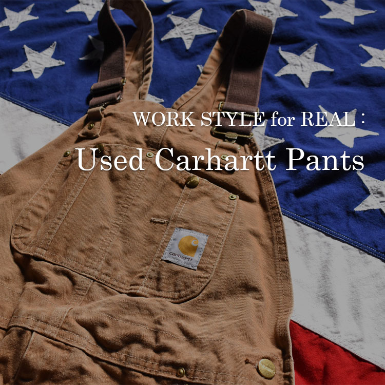ヴィンテージ古着】90's Carhartt ダブルニー オーバーオール