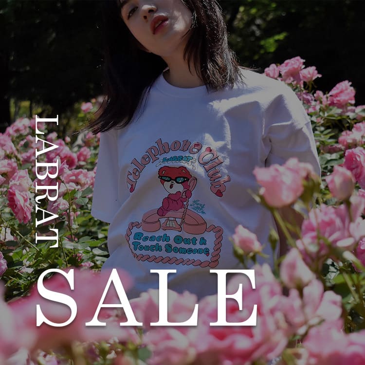 LABORATORY R�i���{���g���[�A�[���j�̃V���b�v�j���[�X�uLABRAT SALE�v