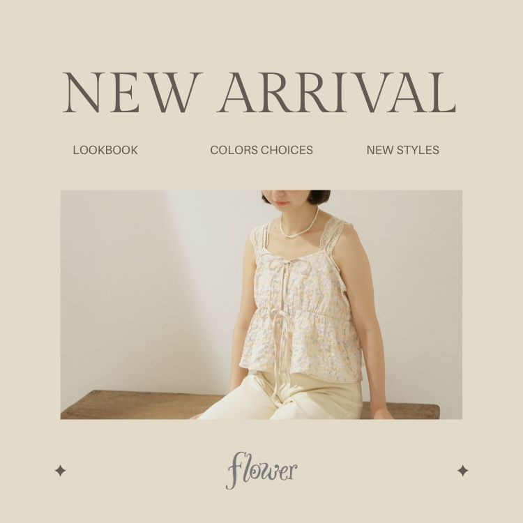 flower�i�t�����[�j�̃V���b�v�j���[�X�u�yNEW ARRIVAL�z�V��A�C�e�������ׂ��܂�����v