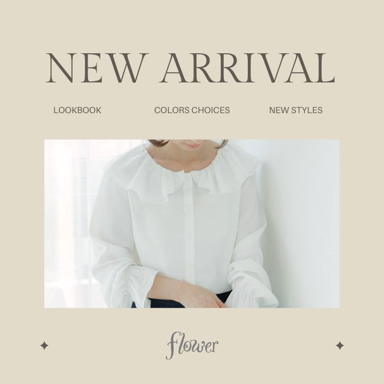 flower�i�t�����[�j�̃V���b�v�j���[�X�u�yNEW ARRIVAL�z�V��A�C�e�������ׂ��܂�����v