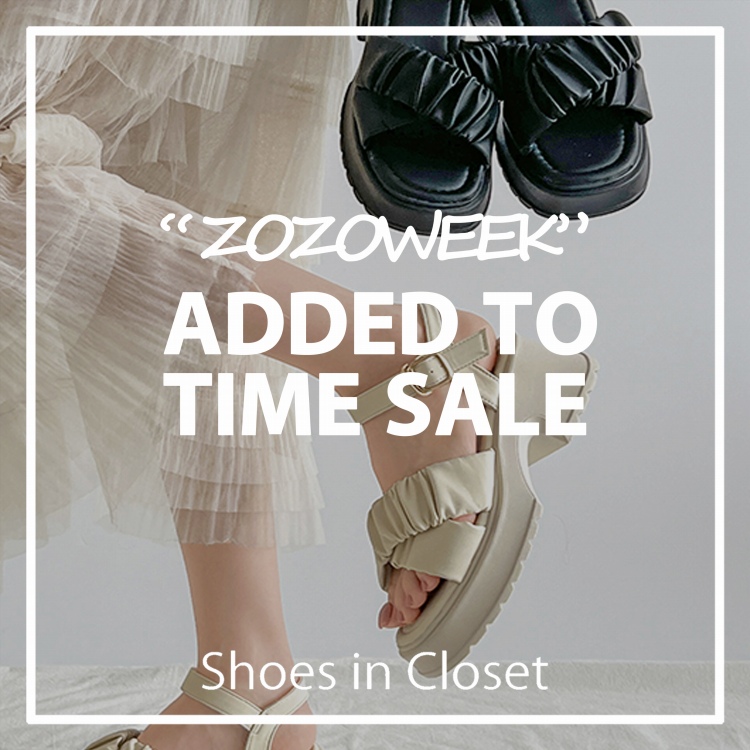 Shoes in Closet -V[N-iV[YCN[[bgj̃Vbvj[XuyADD TO TIME SALEzVTIMESALEΏۂɁIꂩ犈ԈႢȂ̉ăT_Bv