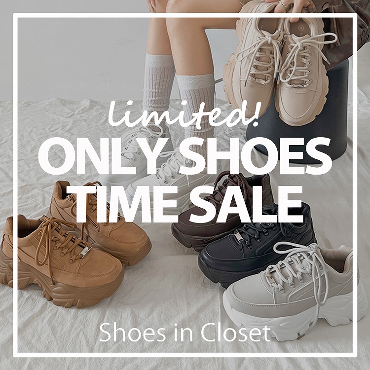 Shoes in Closet -V[N-iV[YCN[[bgj̃Vbvj[XuySHOES TIME SALEzlC̃Xj[J[vCX_EBȂv
