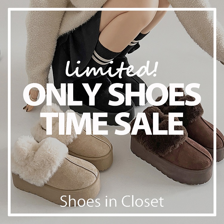 Shoes in Closet -�V���[�N��-�i�V���[�Y�C���N���[�[�b�g�j�̃V���b�v�j���[�X�u�ySHOES TIME SALE/�J�Ò��z���T���v�`�F�b�N�B���ꂩ��̊����ɐ�΂ق����I���[�g�����������B�v