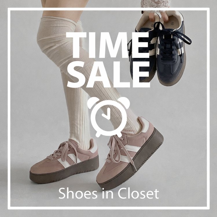 Shoes in Closet -�V���[�N��-�i�V���[�Y�C���N���[�[�b�g�j�̃V���b�v�j���[�X�u�yTIME SALE/�J�Ò��z�l�C�A�C�e���������������v
