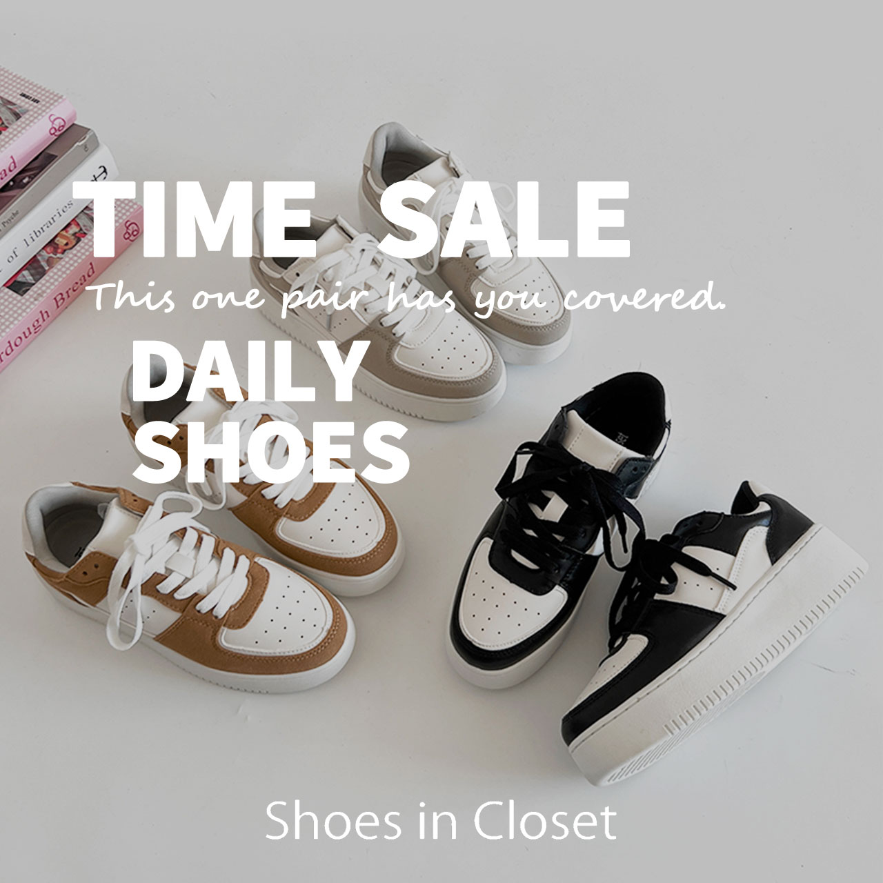 Shoes in Closet -�V���[�N��-�i�V���[�Y�C���N���[�[�b�g�j�̃V���b�v�j���[�X�u�yTIME SALE/�J�Ò��z�������������I�y���ĕ����₷���t�X�j�[�J�[�v
