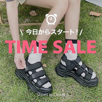 Shoes in Closet -�V���[�N��-�i�V���[�Y�C���N���[�[�b�g�j�̃V���b�v�j���[�X�u�yTIME SALE/�J�ÁI�z��������GW���O�^�C���Z�[���t�V���[�Y���ʉ��i�X�^�[�g��v