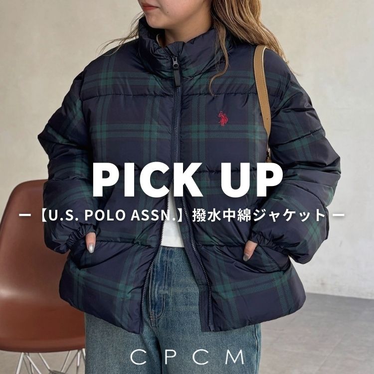 CPCM�i�V�[�s�[�V�[�G���j�̃V���b�v�j���[�X�u���N�l�C�I�yU.S. POLO ASSN.�z�������ȃW���P�b�g�v