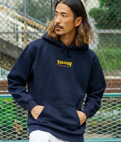 Gonz Thumbs ZIP HOODIE SWEAT PARKA/スラッシャーバックプリント