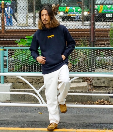 MAG LOGO COACH JACKET/スラッシャーユニセックスナイロンバック