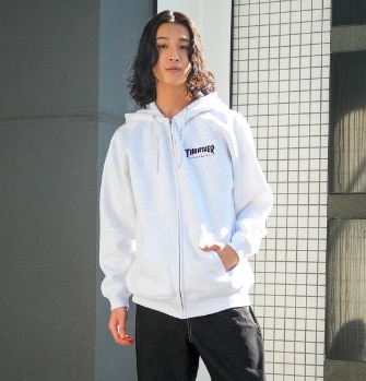 MAG LOGO COACH JACKET/スラッシャーユニセックスナイロンバック