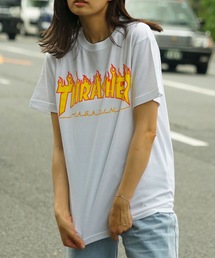 【予約販売品】 S/S FLAME T-SHIRTS/スラッシャー フレイムロゴ 半袖 Tシャツ トップス