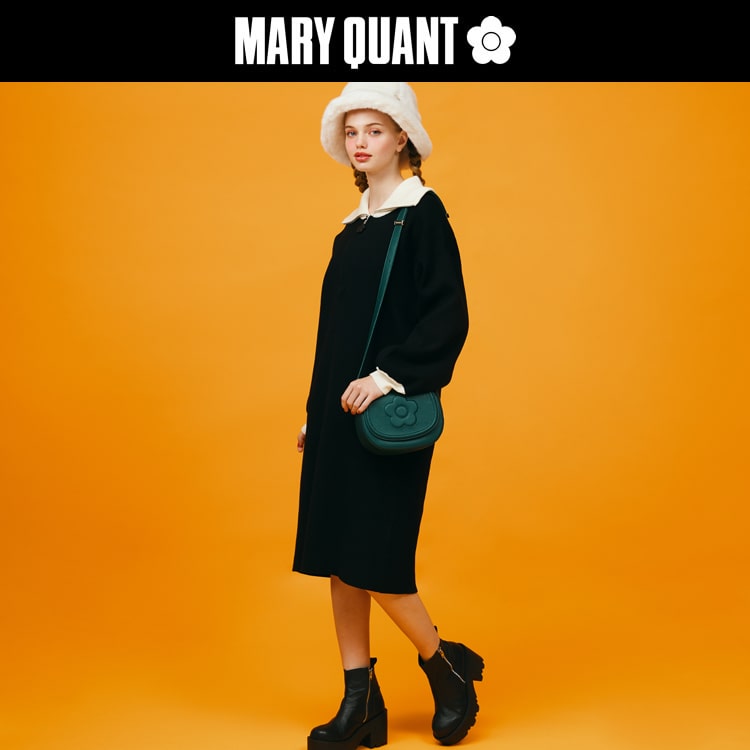 MARY QUANT｜マリークヮントのトピックス「大きめのリブ襟が目を引く