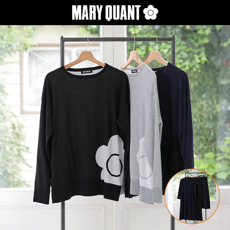 MARY QUANT｜マリークヮントのトピックス「充実の機能性をプラスしたシリーズに着心地抜群のニット・プルオーバーが仲間入り！」 - ZOZOTOWN