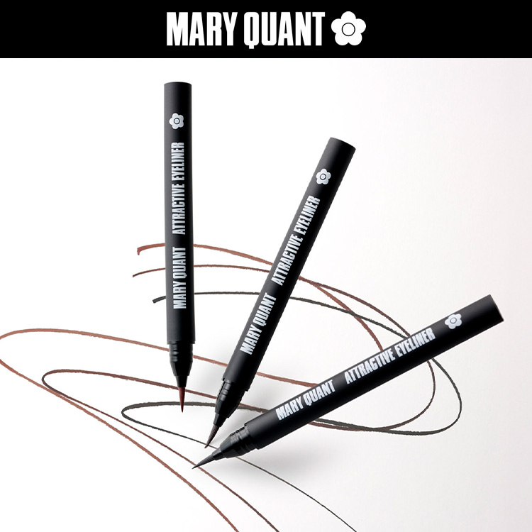 MARY QUANT�i�}���[�N�����g�j�̃V���b�v�j���[�X�u�Ȃ߂炩�ȕ`���S�n�̕M�y���^�C�v�Ɉ�V�������L�b�h�A�C���C�i�[�B�v