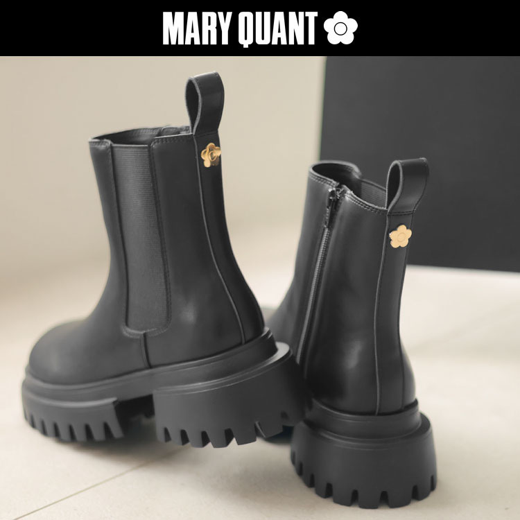 メタルデイジーサイドゴア ブーツ（ブーツ）｜MARY QUANT（マリー