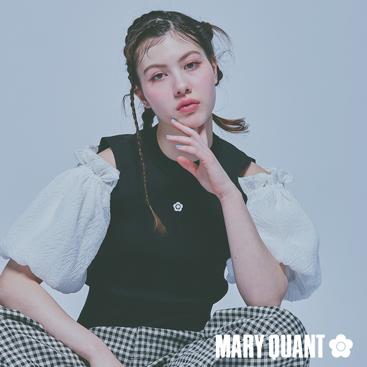 MARY QUANT�i�}���[�N�����g�j�̃V���b�v�j���[�X�u��i�Ȕ�������������A�I�[�v���V�����_�[�̃j�b�g�E�v���I�[�o�[��CHECK! �v