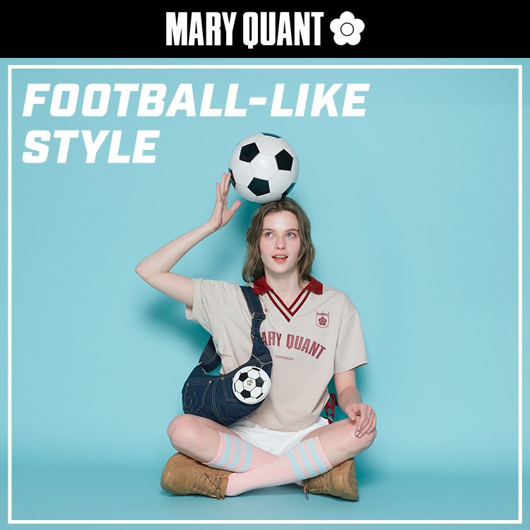 MARY QUANT�i�}���[�N�����g�j�̃V���b�v�j���[�X�uFOOTBALL-LIKE STYLE�v