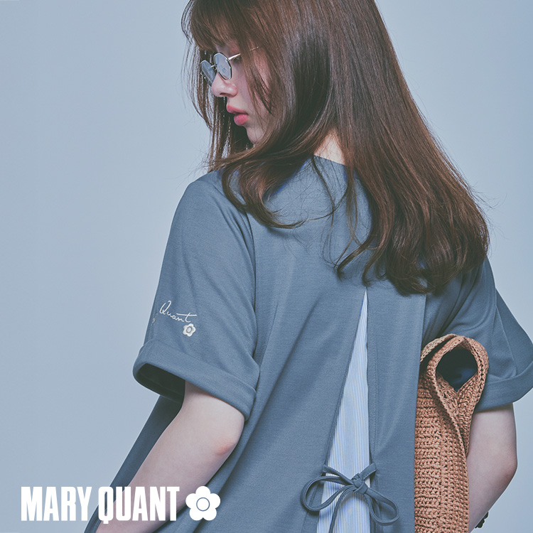 MARY QUANT�i�}���[�N�����g�j�̃V���b�v�j���[�X�u�ꖇ�ŏd�˒����Ɂv