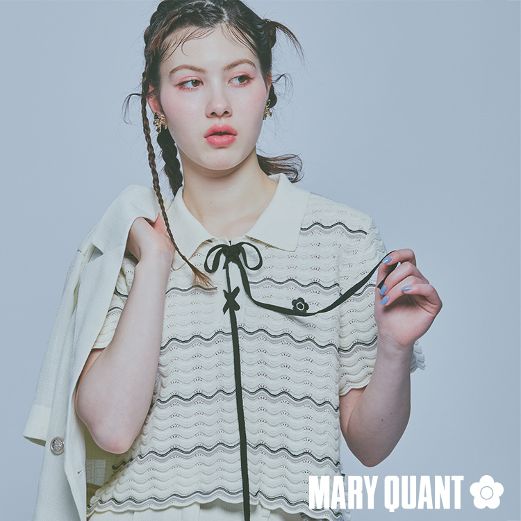 MARY QUANT�i�}���[�N�����g�j�̃V���b�v�j���[�X�u�f�B�e�[�����f����j�b�g�g�b�v�X�v