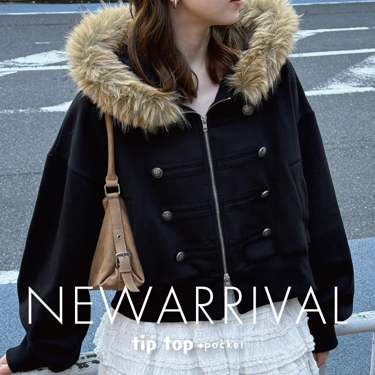 tiptop+pocket�i�e�B�b�v�g�b�v�v���X�|�P�b�g�j�̃V���b�v�j���[�X�u�ytiptop NEWARRIVAL�z���T�̐V��A�C�e�����`�F�b�N�I�I�v
