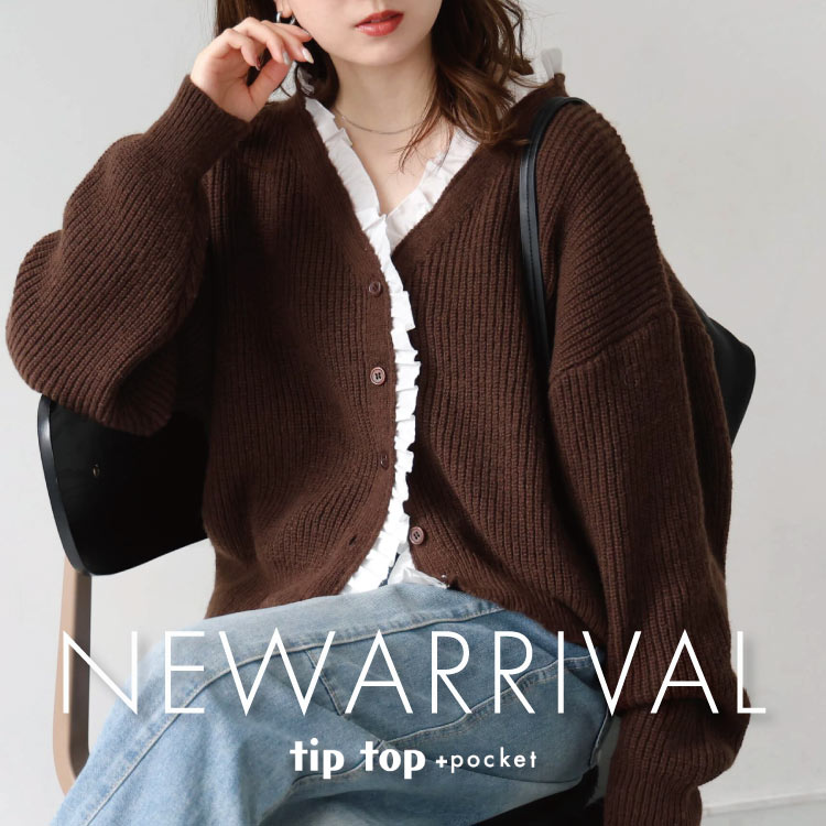 tiptop+pocket�i�e�B�b�v�g�b�v�v���X�|�P�b�g�j�̃V���b�v�j���[�X�u�ytiptop NEWARRIVAL�z���T�̐V��A�C�e�����`�F�b�N�I�I�v