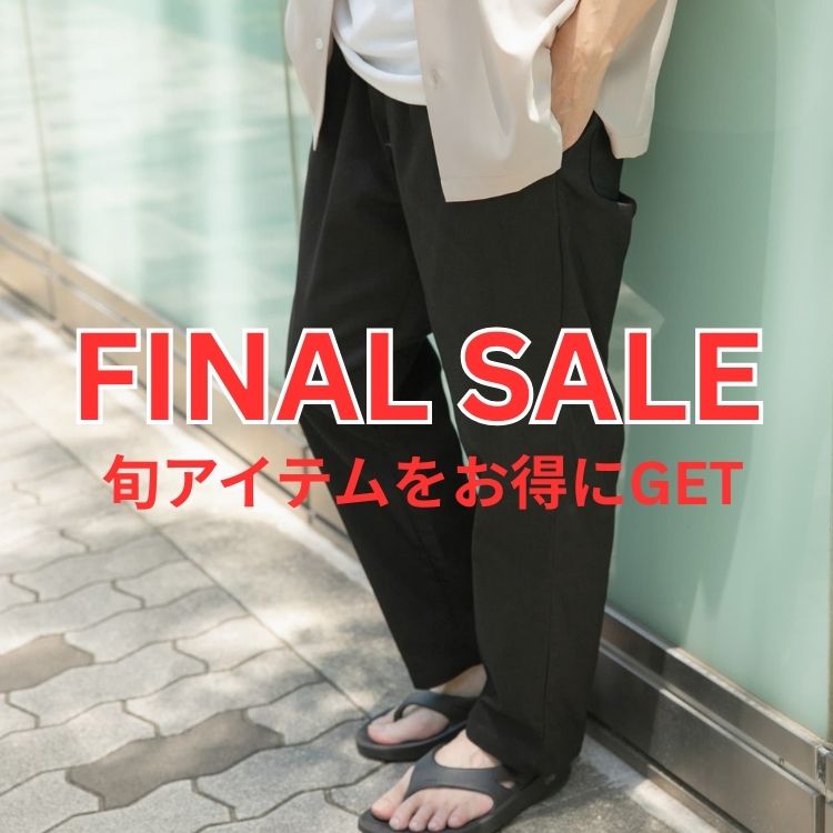 ITEMS URBAN RESEARCHiACeY A[oT[`j̃Vbvj[XuyFINAL SALEzȂA啝vCXItv