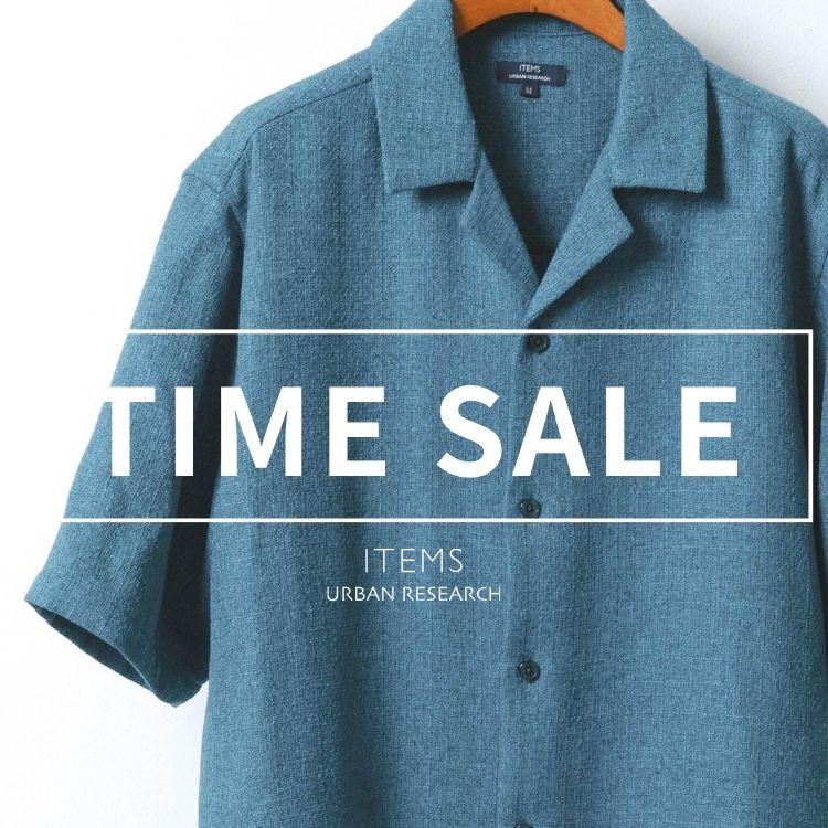 ITEMS URBAN RESEARCH�i�A�C�e���Y �A�[�o�����T�[�`�j�̃V���b�v�j���[�X�u�y�{���X�^�[�g�z���Ԍ���^�C���Z�[���J�Ò��I�v