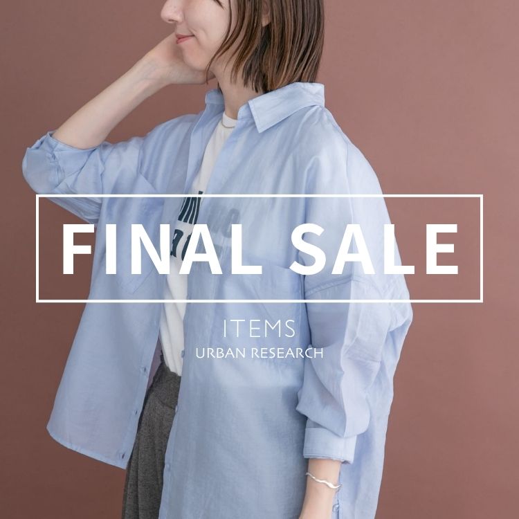 ITEMS URBAN RESEARCH�i�A�C�e���Y �A�[�o�����T�[�`�j�̃V���b�v�j���[�X�u�yZOZO�ՊJ�ÃX�^�[�g�z�}�[�N�_�E���Ώۊg��I���������A�C�e���܂Ƃ߁v