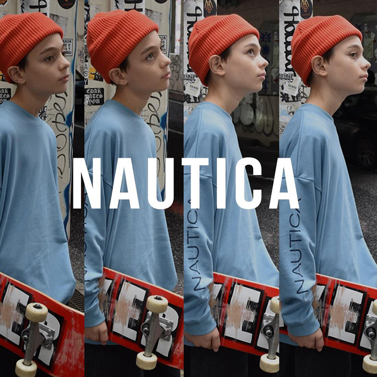 NAUTICA】フロントロゴトレーナー（スウェット）｜NAUTICA（ノーティカ）のファッション通販 - ZOZOTOWN