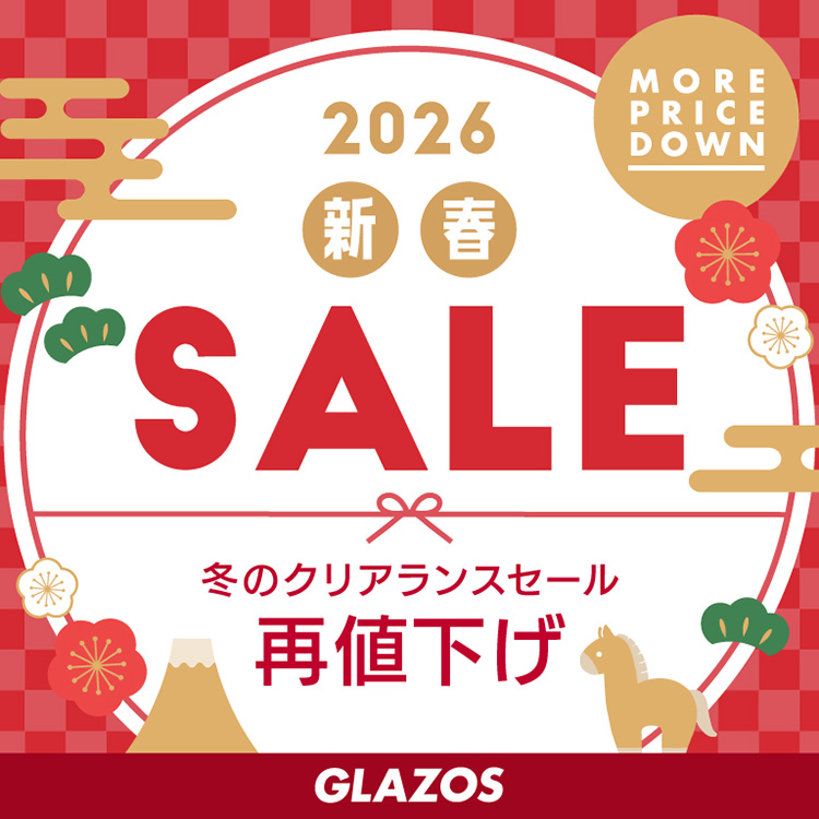 GLAZOS�i�O���\�X�j�̃V���b�v�j���[�X�u��GLAZOS��ZOZOTOWN �����ȃZ�[���J�Ò��I! �v