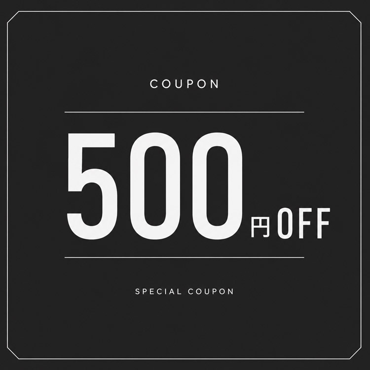 Ressaca�i���T�[�J�j�̃V���b�v�j���[�X�u�s�V���l�C�A�C�e�����Ώہt500�~OFF�N�[�|���z�z���I �v