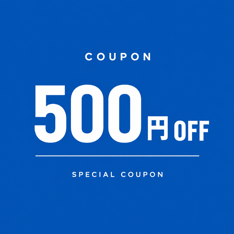 Ressaca�i���T�[�J�j�̃V���b�v�j���[�X�u�s500�~OFF�tSPECIAL COUPON�I�v