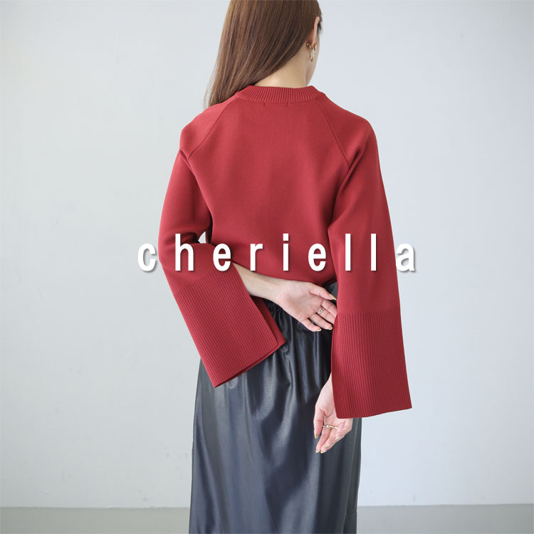 cheriella】WEB限定ダンボールニットガーターショートプルオーバー（ニット/セーター）｜cheriella（シェリエラ）のファッション通販 -  ZOZOTOWN