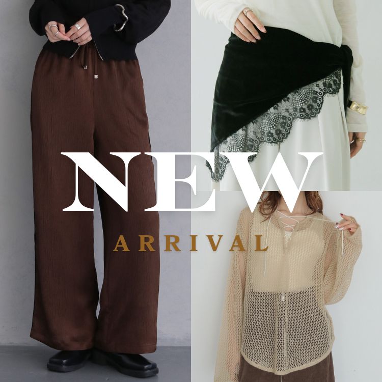 unit lab�i���j�b�g���{�j�̃V���b�v�j���[�X�uNEW ARRIVAL�b�V�색�C���i�b�v�v