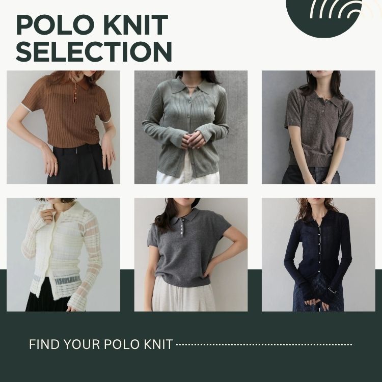 unit lab�i���j�b�g���{�j�̃V���b�v�j���[�X�u�yunit lab�zPOLO KNIT COLLECTION�b�|���j�b�g�ŏH�x�x�v