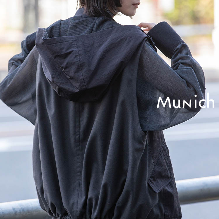Munich ミューニックブルゾン ネイビー Munich｜ミューニックのブルゾン通販 - ZOZOTOWN