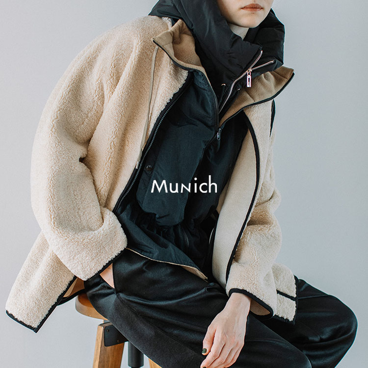 Munich�i�~���[�j�b�N�j�̃V���b�v�j���[�X�u�y�~�̐V��z���V�[�Y���̐V��BOA�R�[�g�����Љ�܂��B�v
