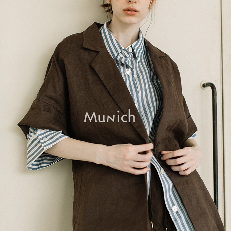 Munich�i�~���[�j�b�N�j�̃V���b�v�j���[�X�u�ySET UP�Ή����i�z�ĂɎg���鐴�����̂��閃�f�ރW���P�b�g���p���c�����Љ�܂��B�v