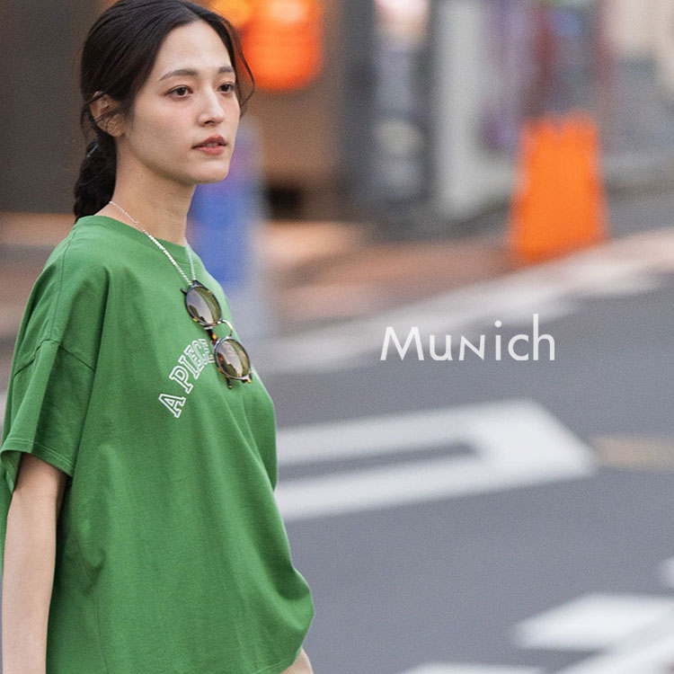Munich�i�~���[�j�b�N�j�̃V���b�v�j���[�X�u�y�v�����gTee�V���[�Y�z�ǉ����Y�����X���ג��̑�l�C�v�����gTee���s�b�N�A�b�v���܂����B�v
