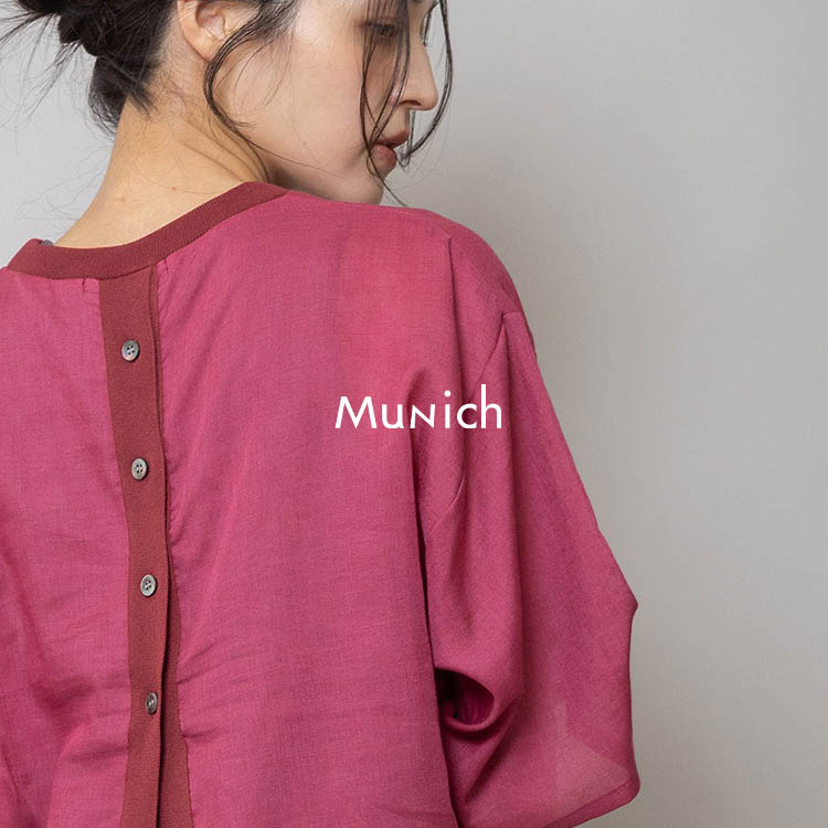 Munich�i�~���[�j�b�N�j�̃V���b�v�j���[�X�u�yNew Arrivals�zMunich�Ӊā����H�V��̃V�A�[Tee�u���E�X�����Љ�܂��B�v