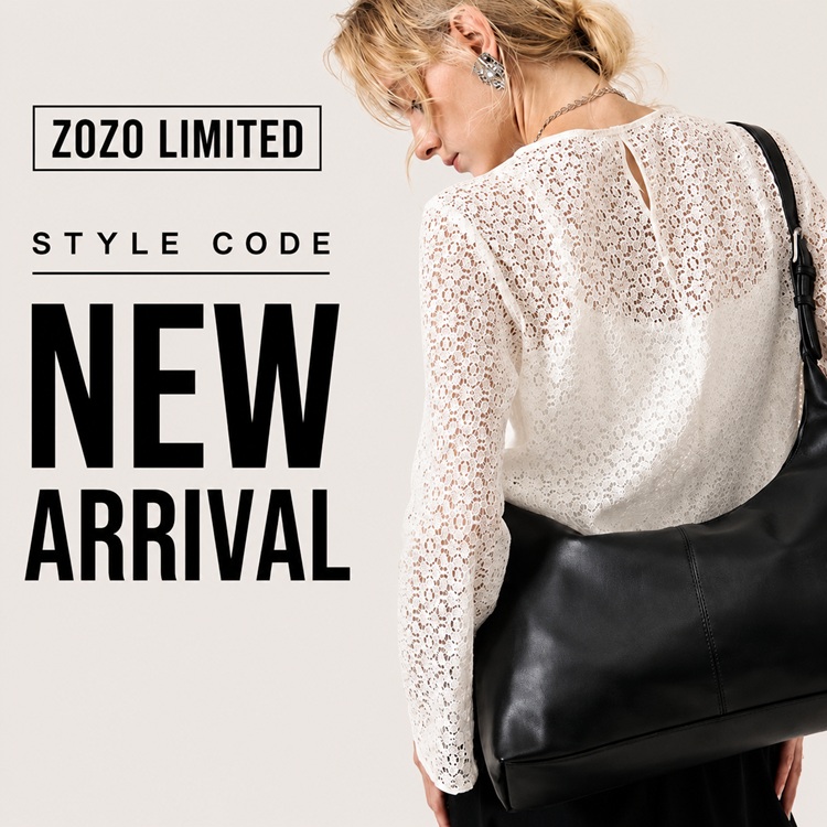 style code�i�X�^�C���R�[�h�j�̃V���b�v�j���[�X�uZOZO����ySTYLE CODE/�X�^�C���R�[�h�z �V���v���ɉf����V��o�b�O�v