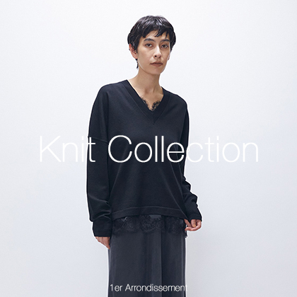 1er Arrondissement プルミエアロンディスモン　ハイネックニット 1er Arrondissement（プルミエアロンディスモン）の「ケーブル