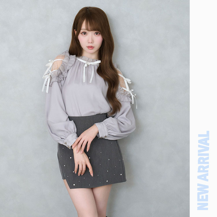 Logo jaquard knit（ニット/セーター）｜Rose Muse（ロゼミューズ）の